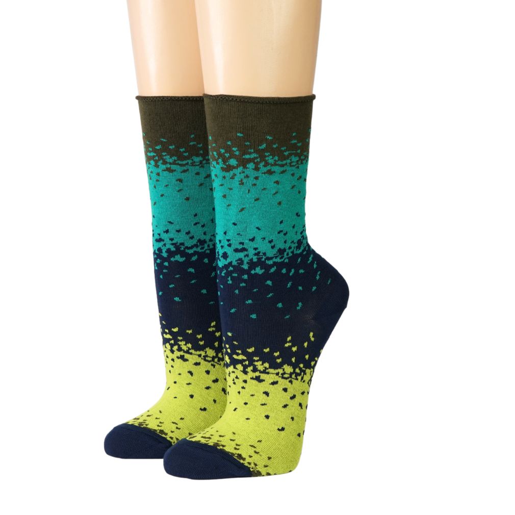 Crönert Damen Socken Farbverlauf