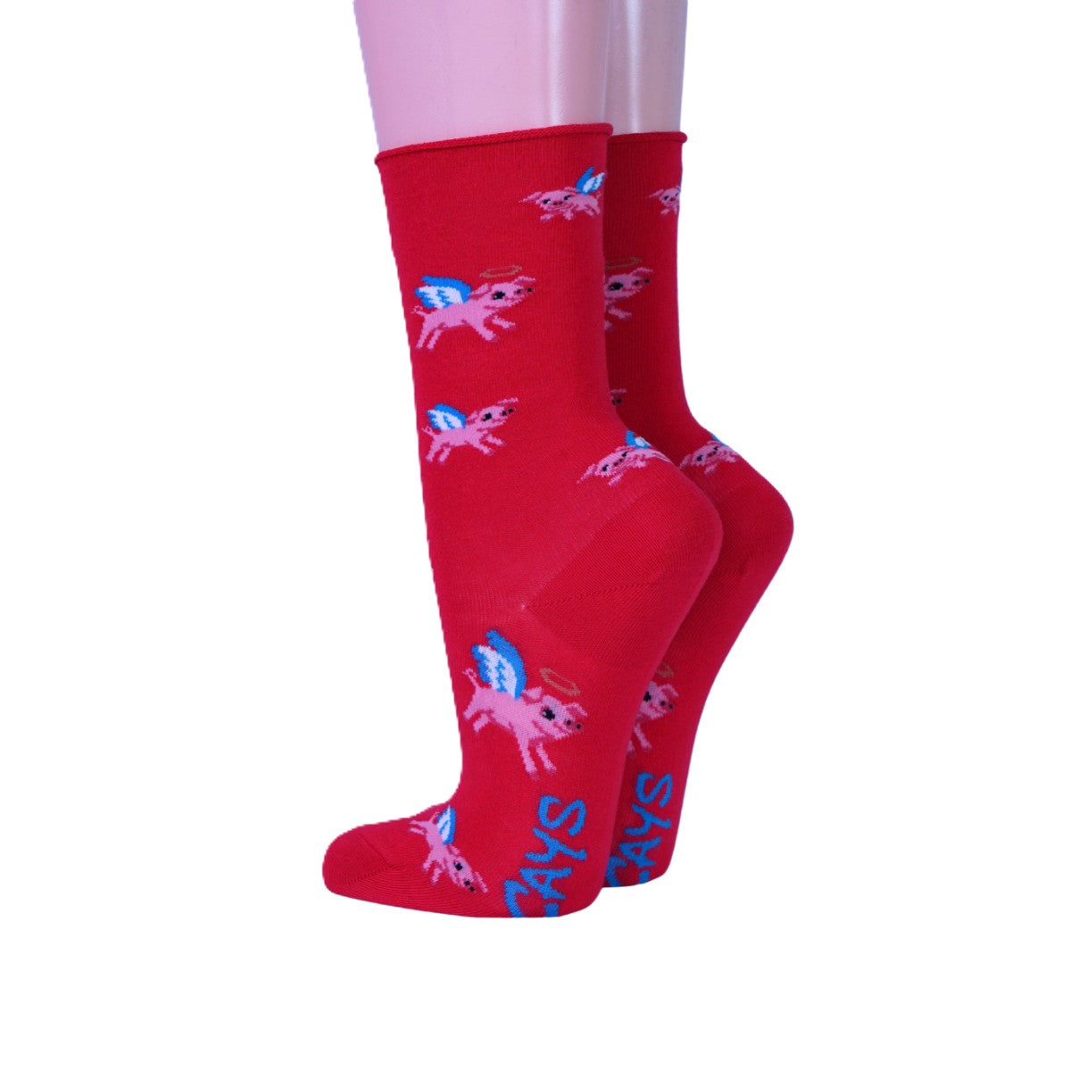 Crönert Damensocken „Fliegende Schweine“