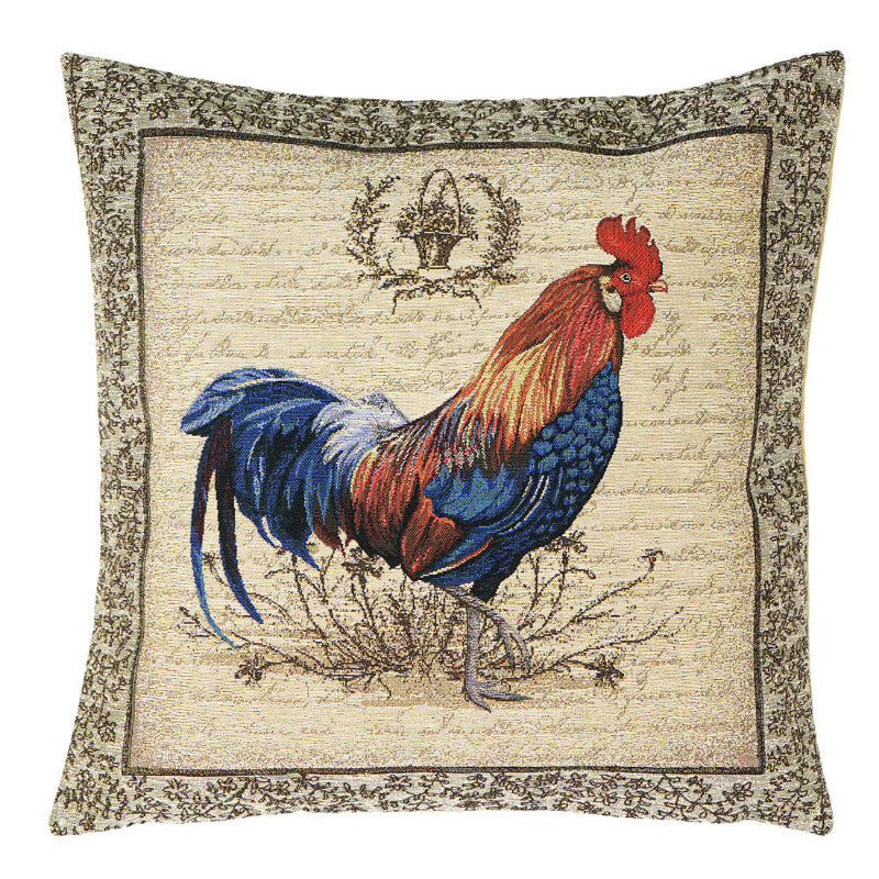 Kissenhülle Gallischer Hahn – Gobelin 45x45