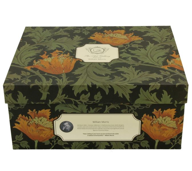 2 Tassen mit Untertasse William Morris Chrysanthemum DUO Porzellan