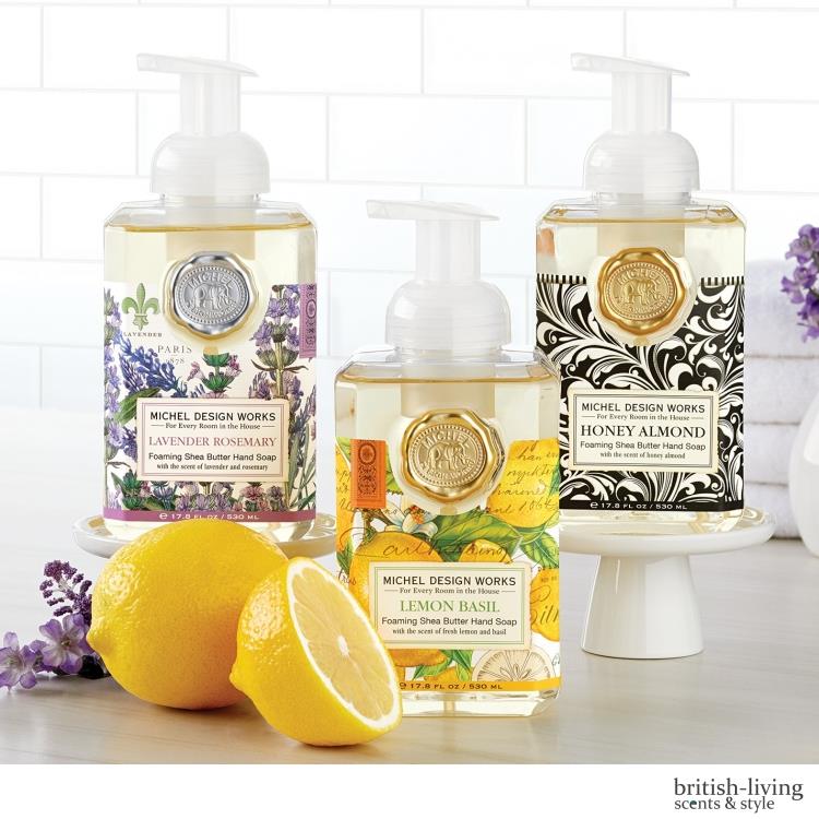 Michel Design Works Seifenschaum - Lemon Basil 530 ml