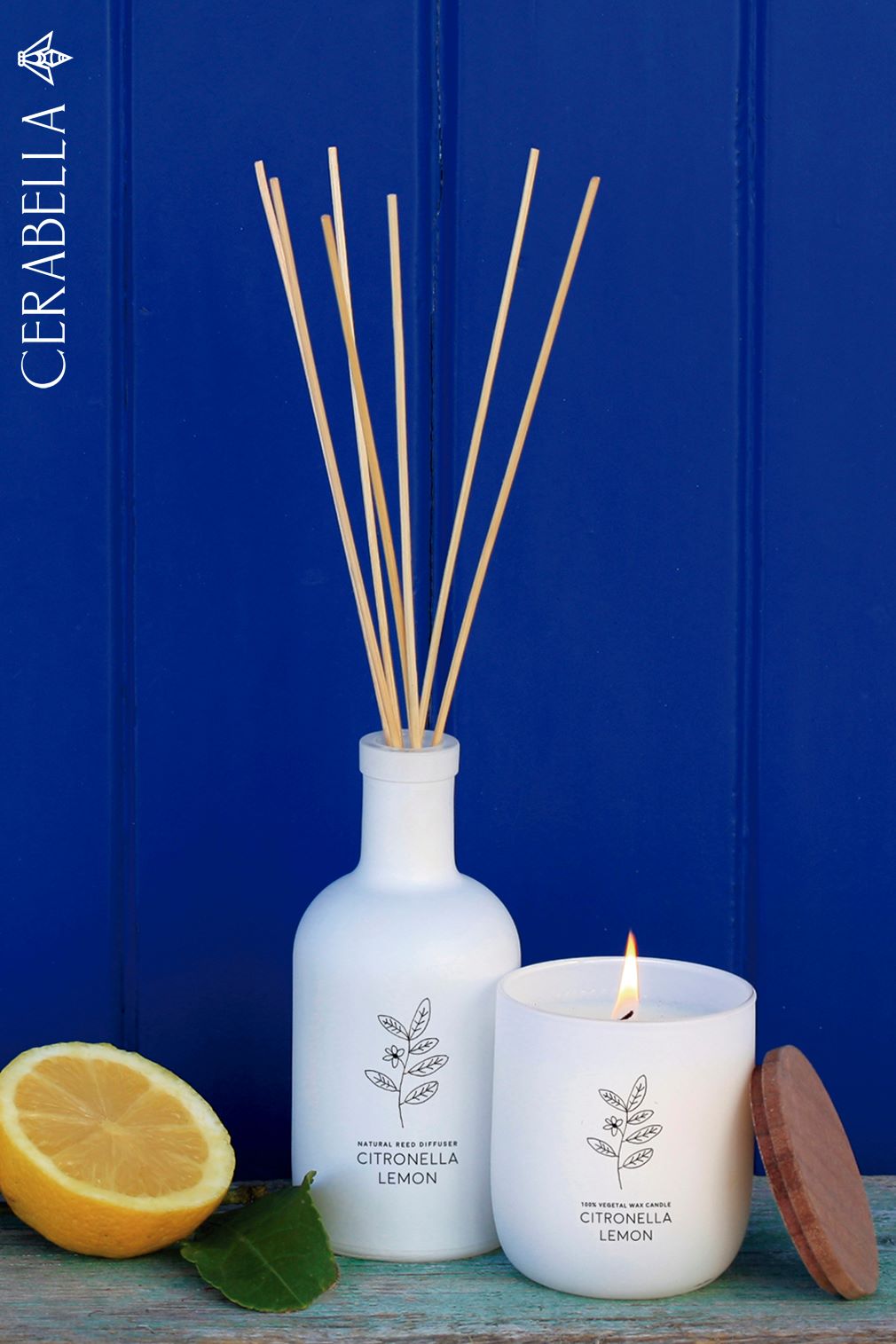 Outdoor Duftkerze Citronella Menta 400 g