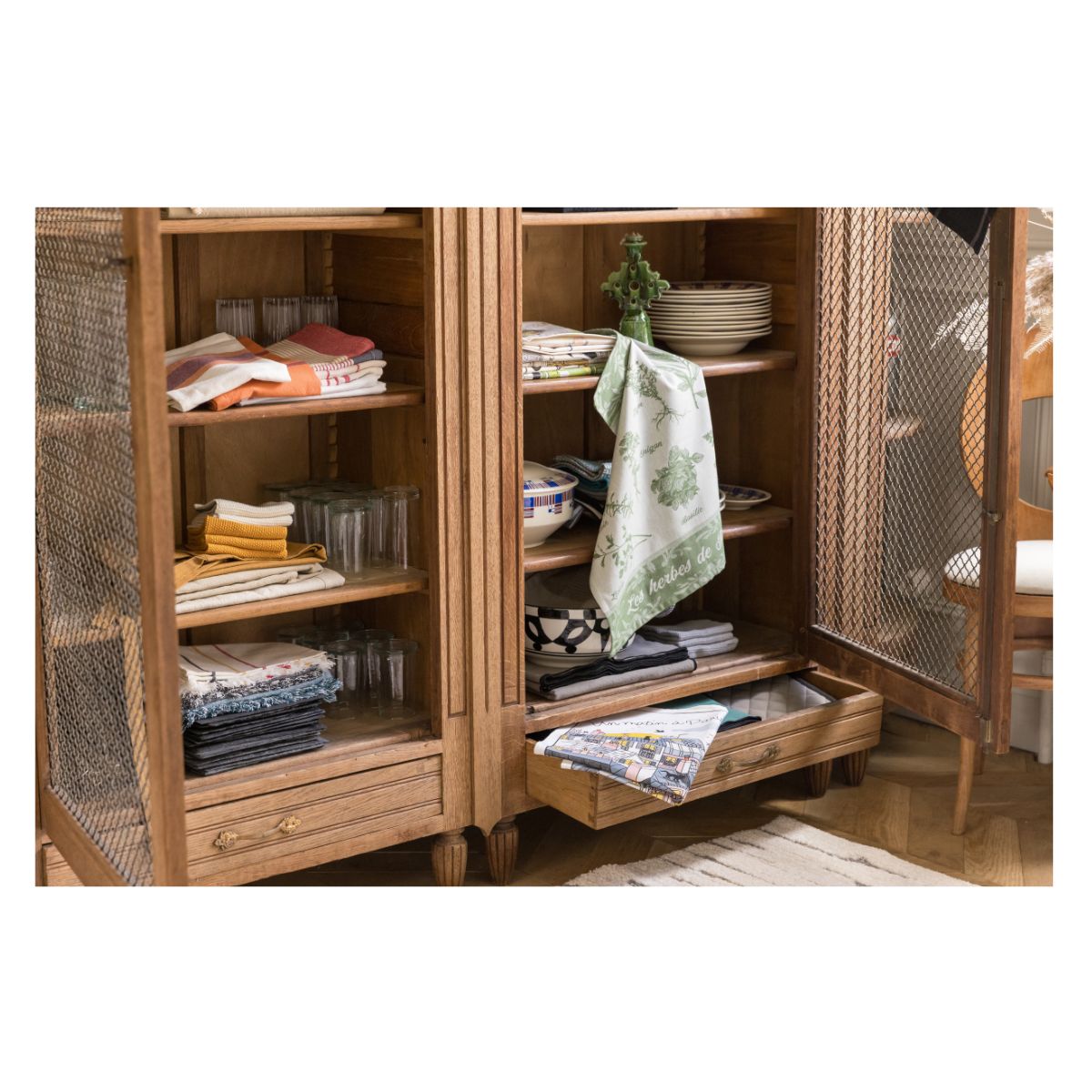 Geschirrtuch Brot camel