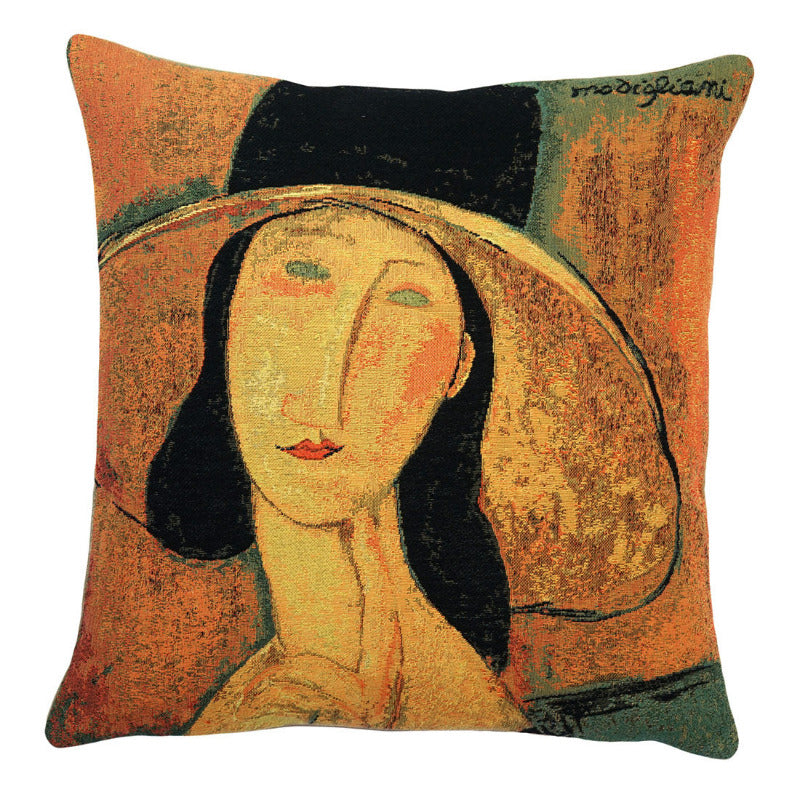 Gobelin Kissenhülle Jeanne Hébuterne nach Modigliani – 45x45