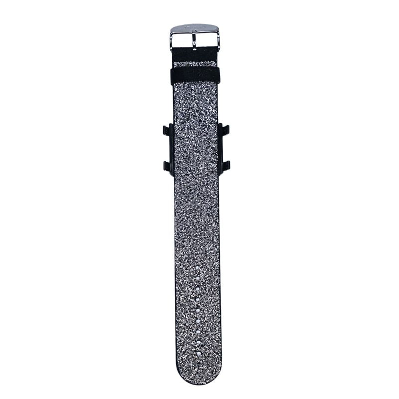 STAMPS Damenarmband schwarz mit vielen Schmucksteinen