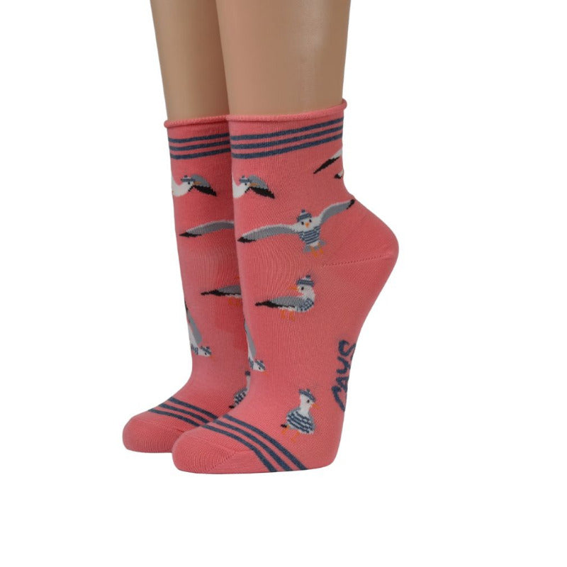Kurzsocke Möwe Wilma pink