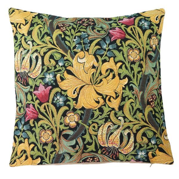 Gobelin Kissen Golden Lily