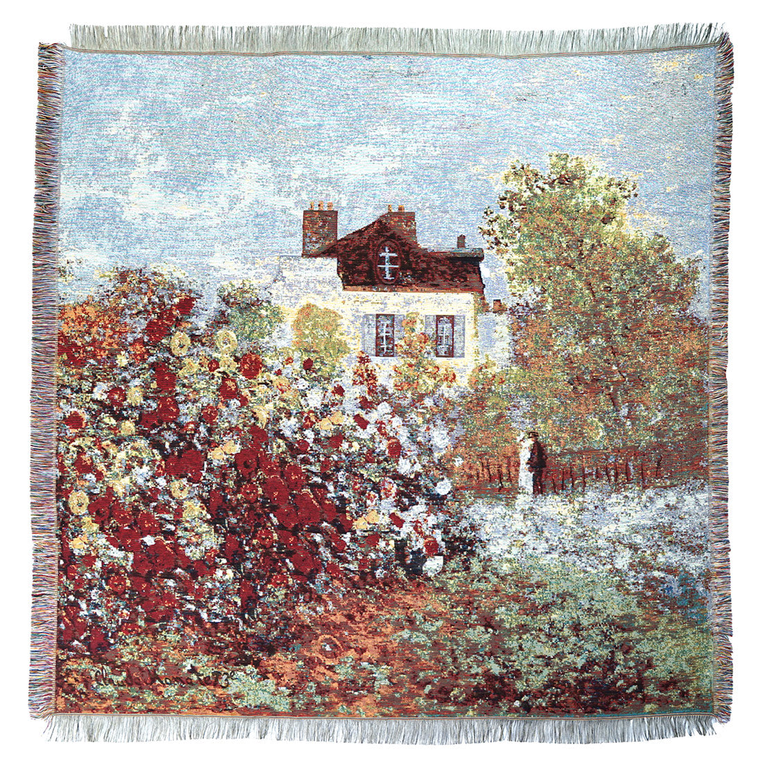 Gobelin Tischdecke Monet Haus des Künstlers 140x140