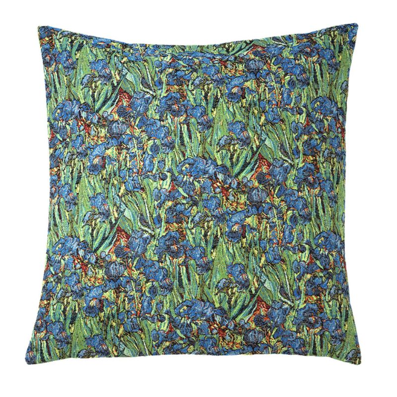 Gobelin Kissenhülle „Irises“ Repeat Pattern – Van Gogh 45x45 cm