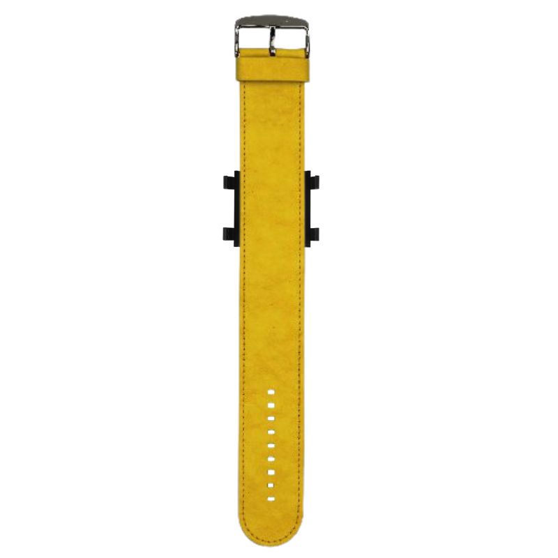 STAMPS Armband aus Holzfasern Gelb