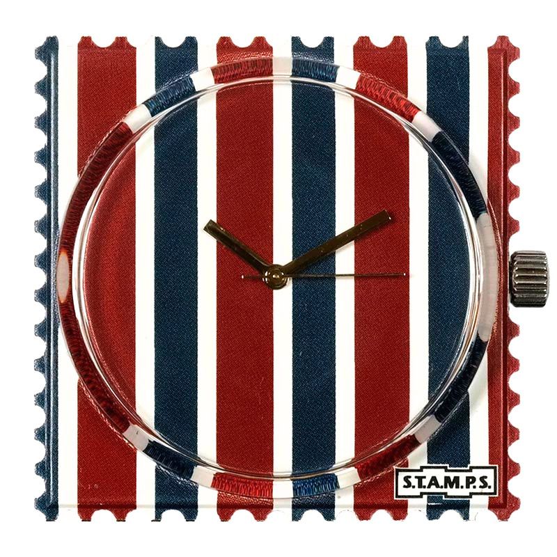 STAMPS Uhr mit Streifen