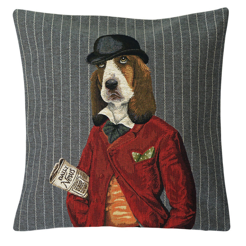 Gobelin Kissenhülle Kingsman Spaniel – 45×45 cm
