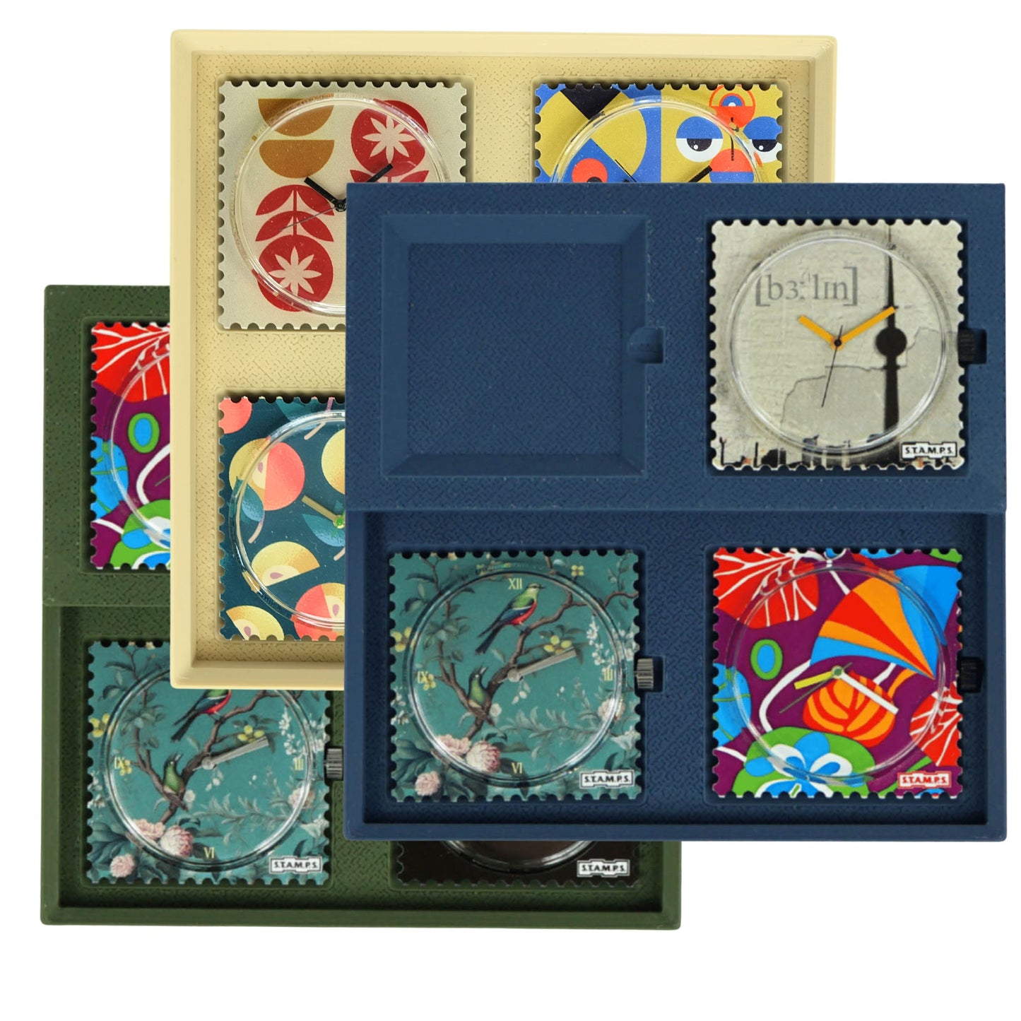 STAMPS Aufbewahrung für Zifferblätter - beige