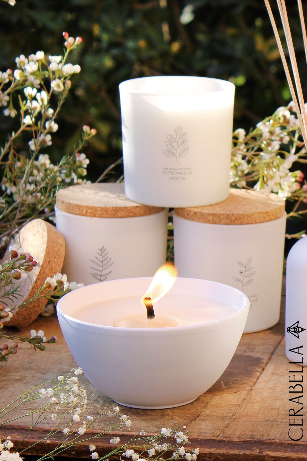 Outdoor Duftkerze Citronella Lemon 160 g