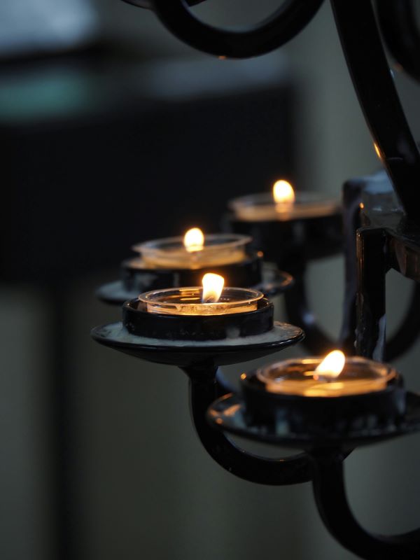 große Öko-Teelichter - 10 Stück