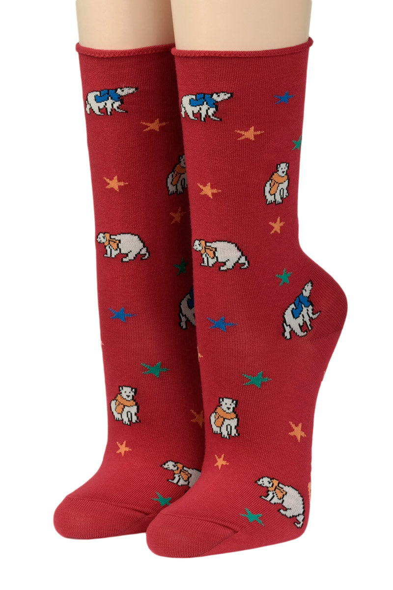 Crönert Socken Bäre Rot