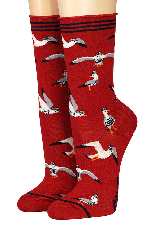 Crönert Socken Möwe Rot