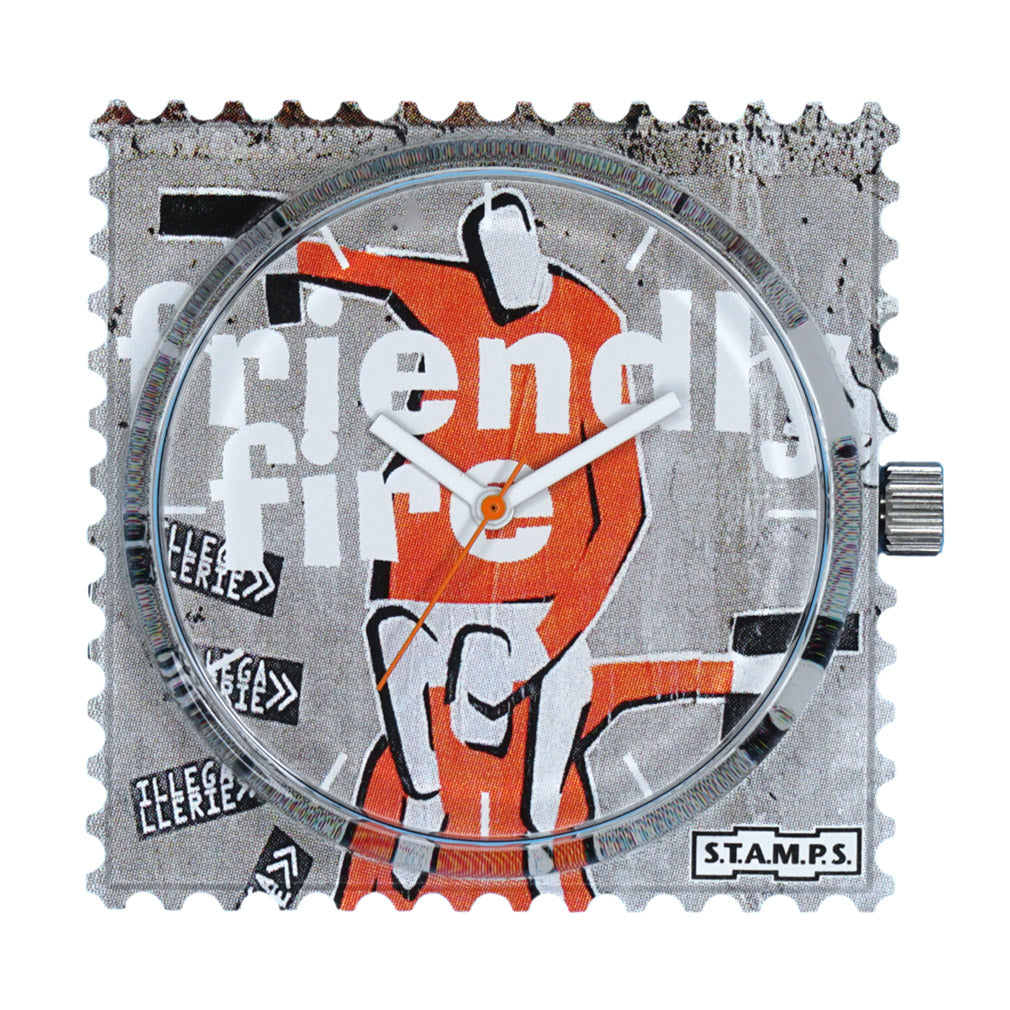 STAMPS Uhr Zifferblatt Friendly Fire