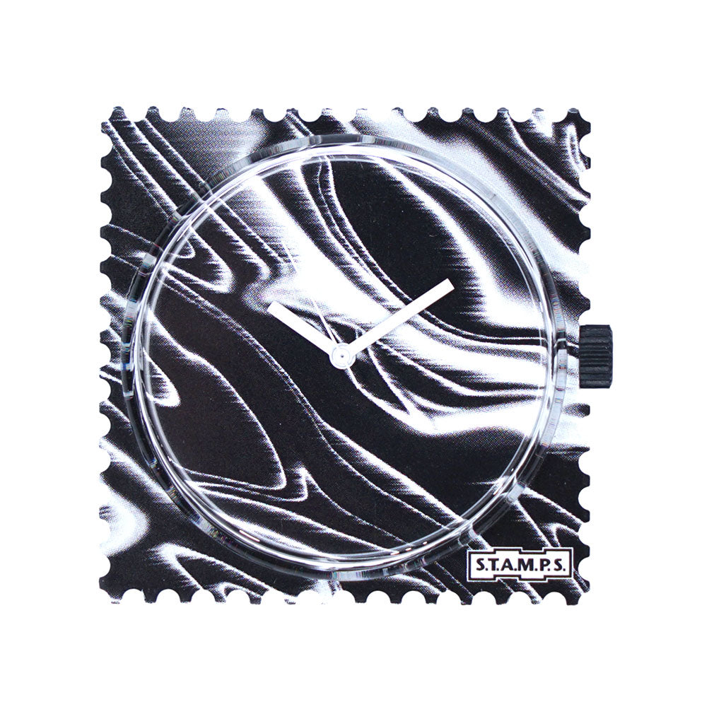Stamps Uhr Motiv Faltenwurf