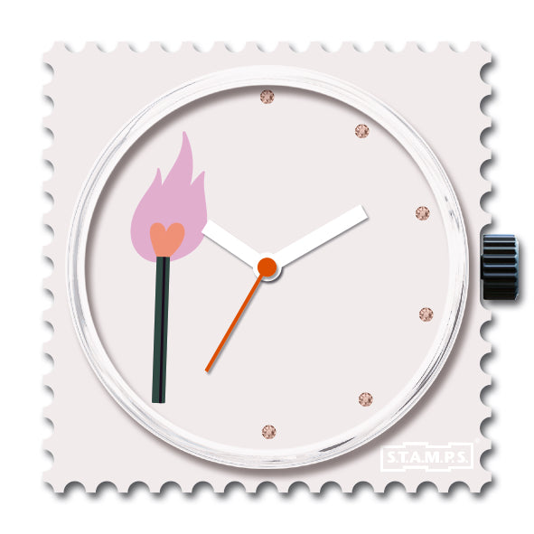 STAMPS Uhr Zifferblatt Diamond Flame 106389 S.T.A.M.P.S.