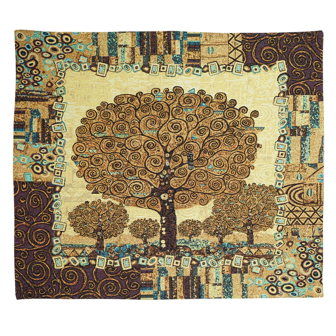 Wandbehang Baum 70 x 65 cm Gobelin