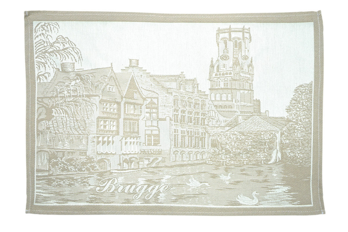 Geschirrtuch Häuser 45 x 65 cm