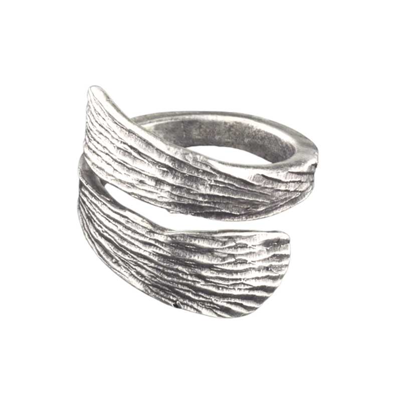 Roberto Leonardi Ring in Altsilberoptik - Seogy