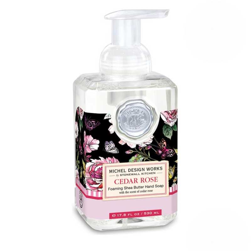 Michel Design Works Seifenschaum Pumpspender Cedar Rose