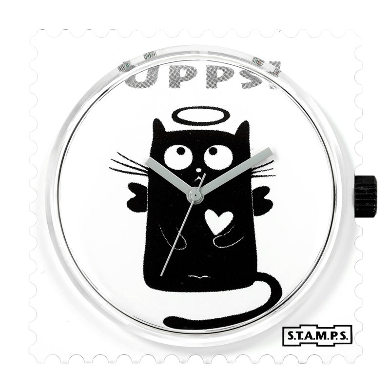 STAMPS Zifferblatt Upps! kleine Katze