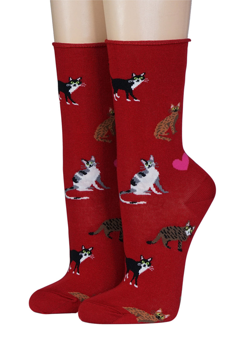 Crönert Damensocken Kätzchen