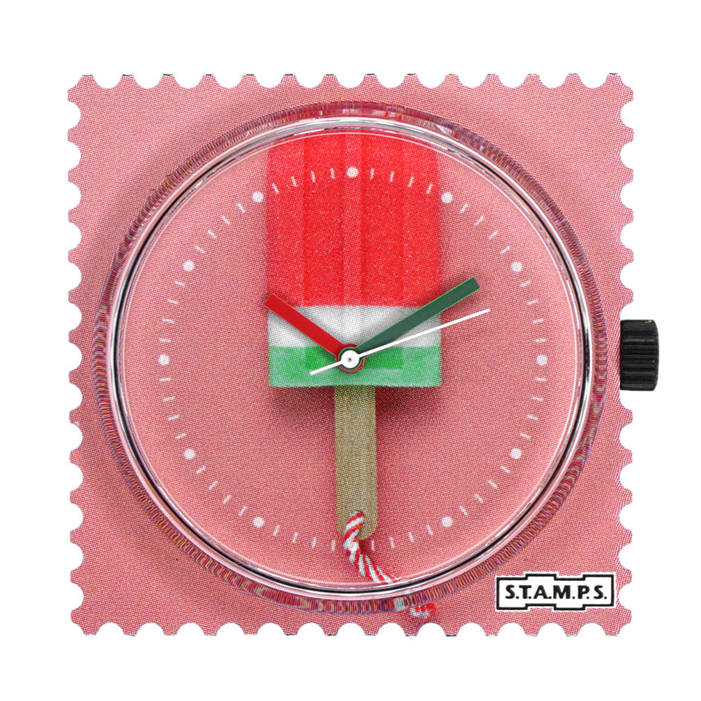 STAMPS Uhr Zifferblatt Wassereis