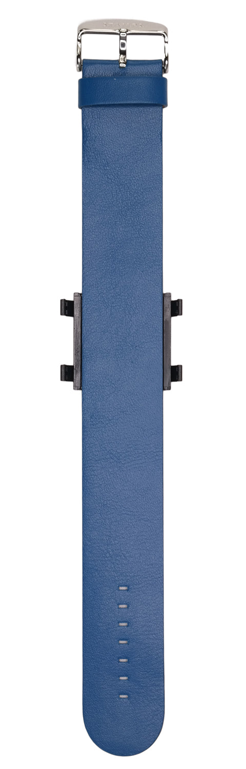 S.T.A.M.P.S. Armband Jack Leder Blue 255 mm extralang