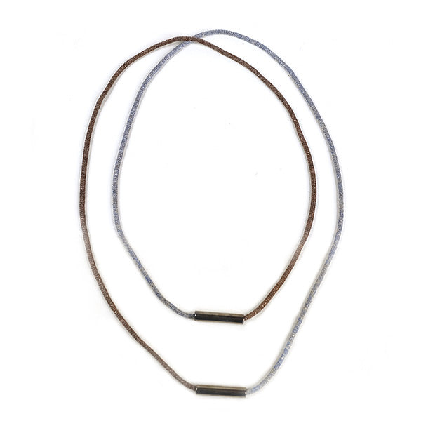 S.T.A.M.P.S. Kette Minimalism blue brown