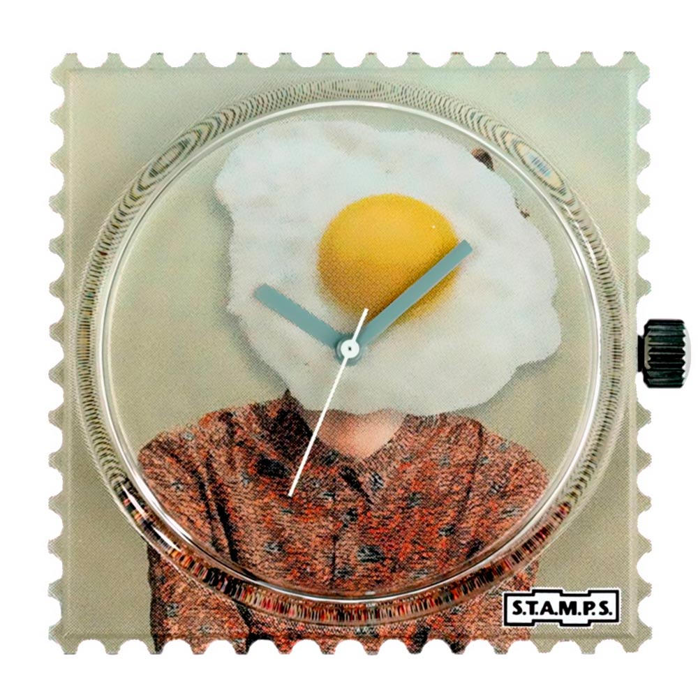 S.T.A.M.P.S. Zifferblatt Eggface Spiegelei wasserfest