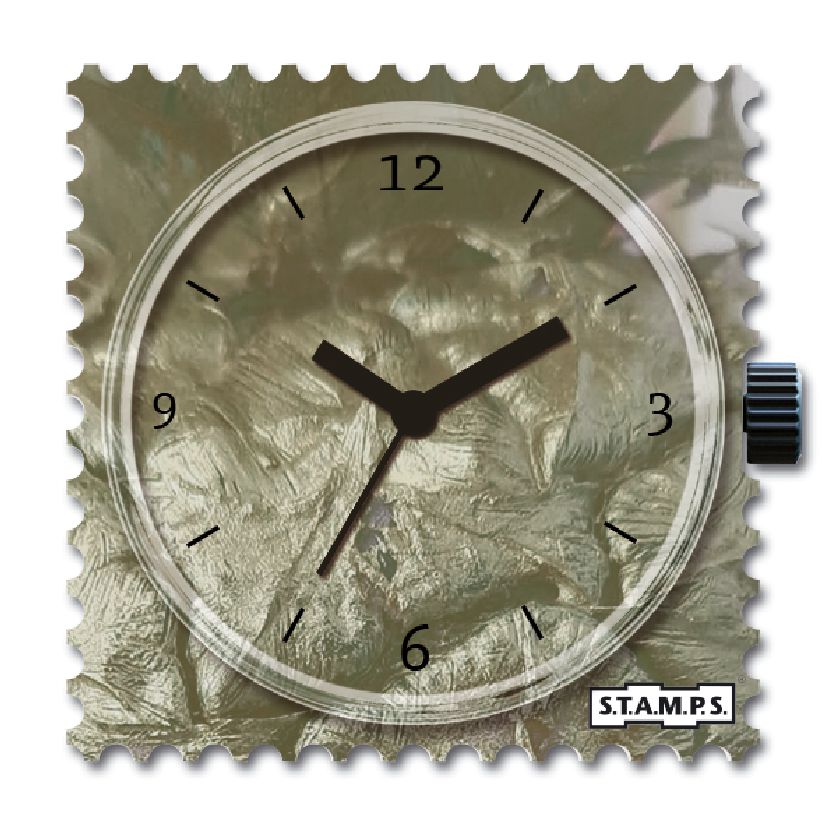 STAMPS Uhr Perlmutt glänzend
