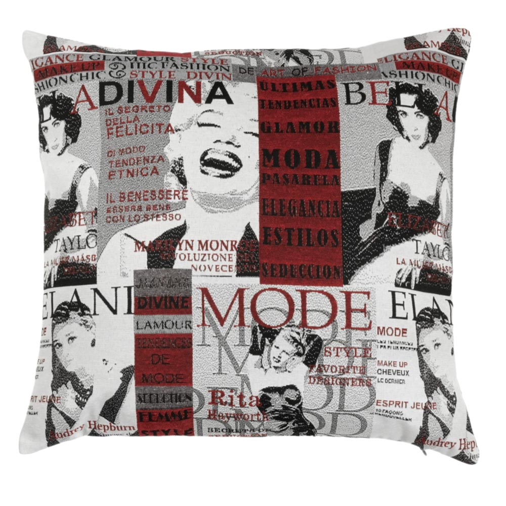 Dekorative Kissenhülle Stars 45 x 45 cm Gobelin beletage-style