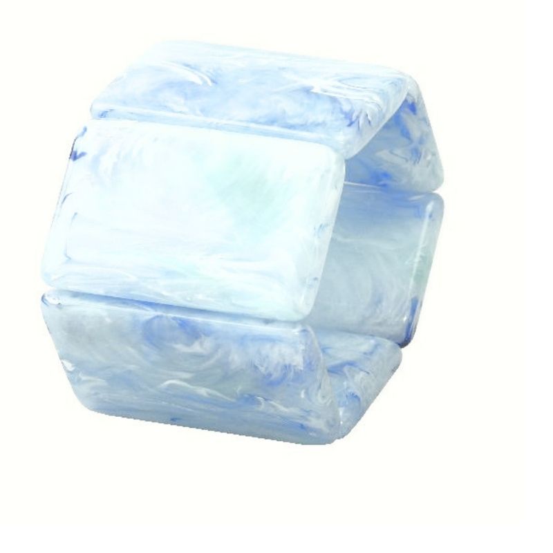 STAMPS Gliederarmband Pearl hellblau 