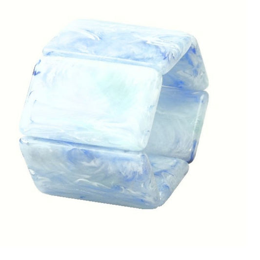 STAMPS Gliederarmband Pearl hellblau 