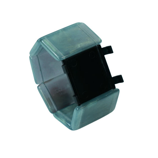 STAMPS Gliederarmband hellgrün in Permuttoptik