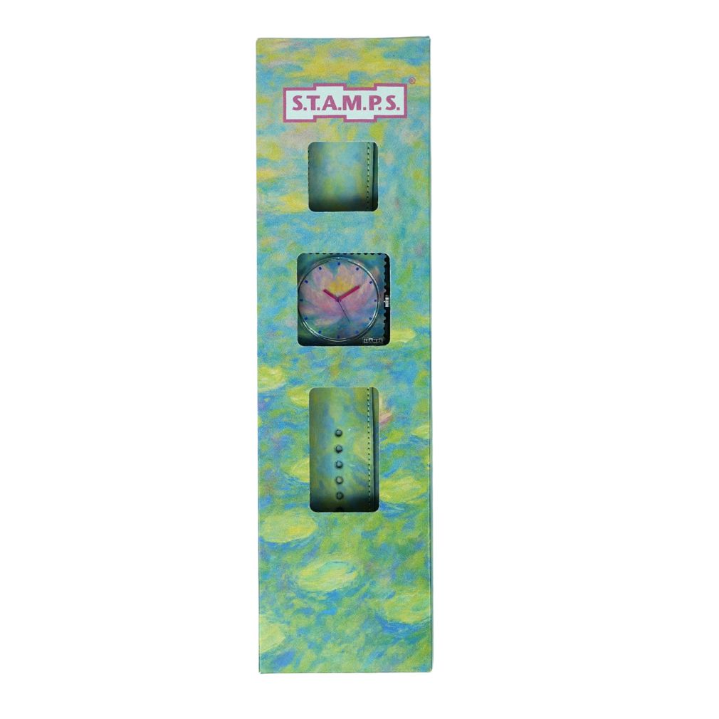 S.T.A.M.P.S. Komplette Uhr Set Water Lily Komplett classic