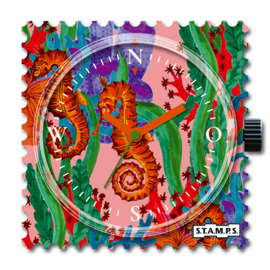 STAMPS Uhr Seepferdchen