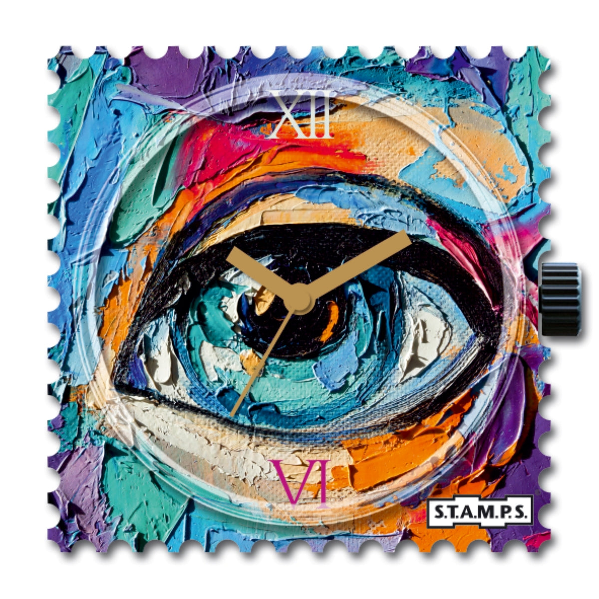 STAMPS Uhr Zifferblatt Focus