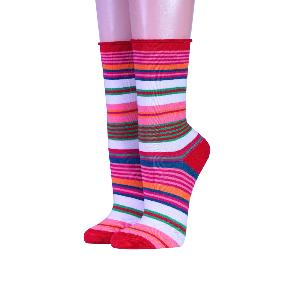 Crönert Damensocken – Bunte Streifen und Ringel