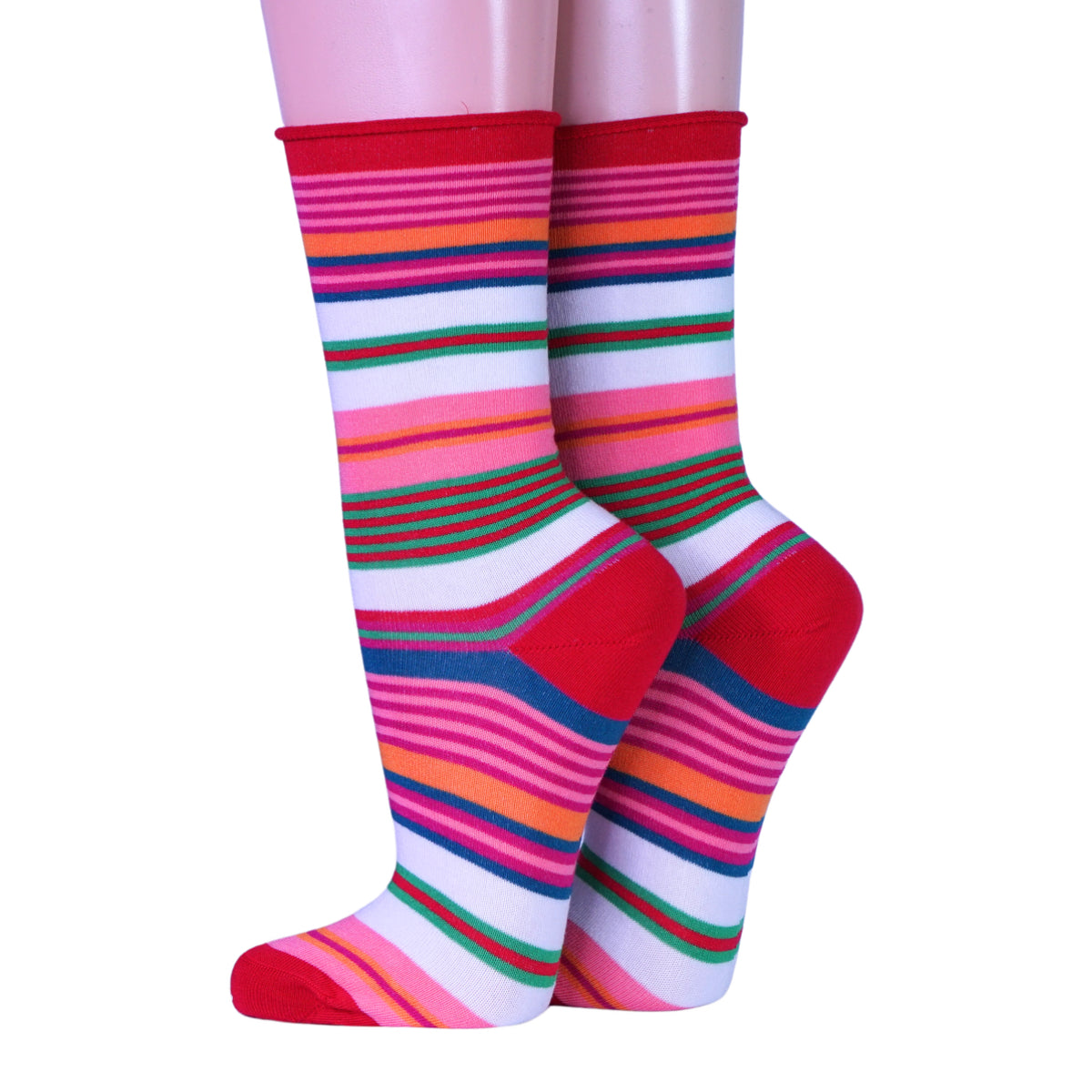 Crönert Damensocken – Bunte Streifen und Ringel
