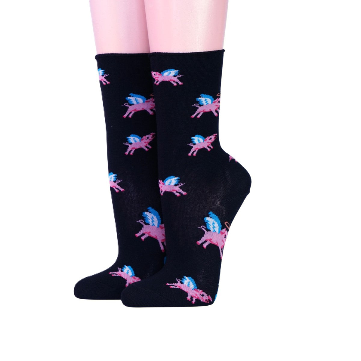 Crönert Damensocken Fliegende Schweine