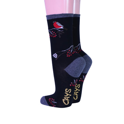 Crönert Damensocken Songbird Chirps - Vögel & Beeren