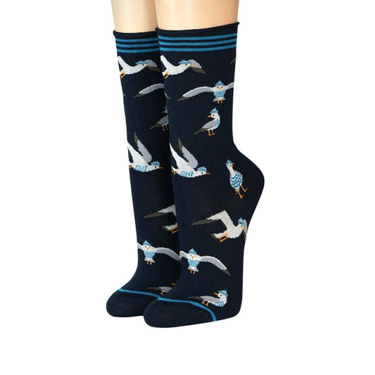 Crönert Socken Möwe Wilma marine