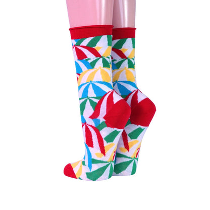 Crönert Damensocken Bunte Schirme