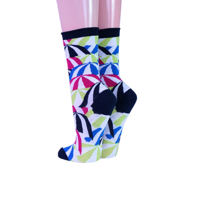 Crönert Damensocken Bunte Schirme