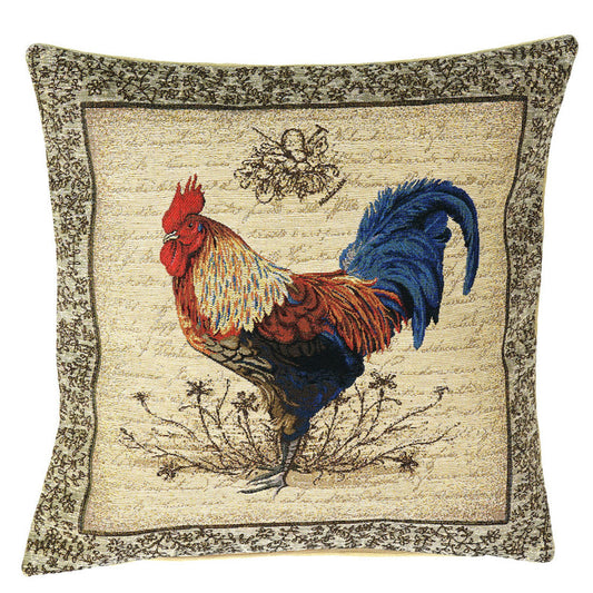 Kissenhülle Gallischer Hahn stehend – Gobelin 45x45